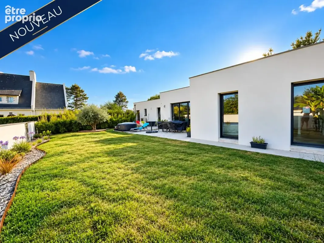 Maison contemporaine de plain-pied  3 chambres  dpe a - photo 1