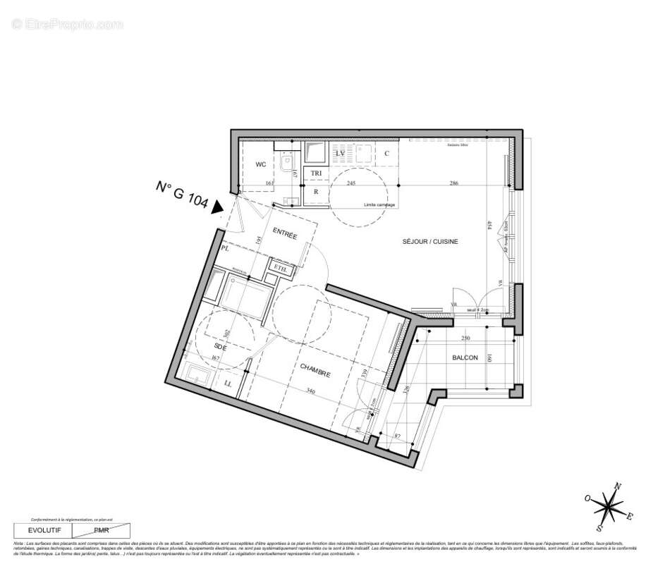Appartement 2p - le plessis-robinson - photo 2
