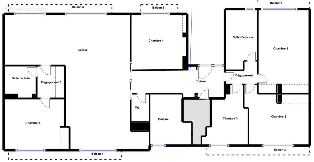 Appartement à SAINT-CLOUD