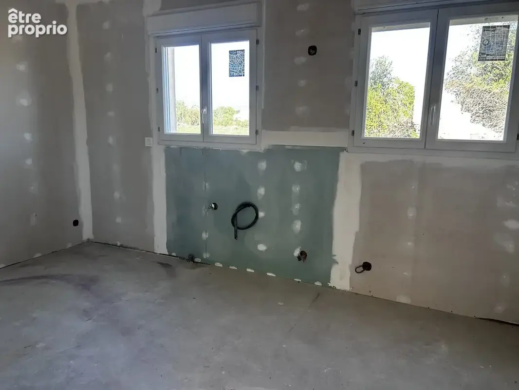 maison T2 + cour 40 m² à terminer en campagne - photo 5