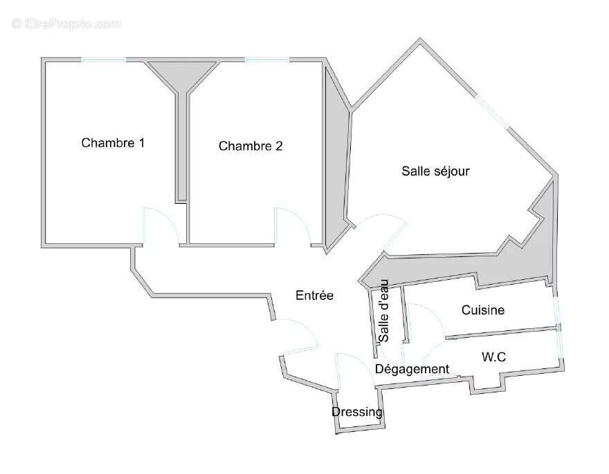 Appartement à PARIS-15E