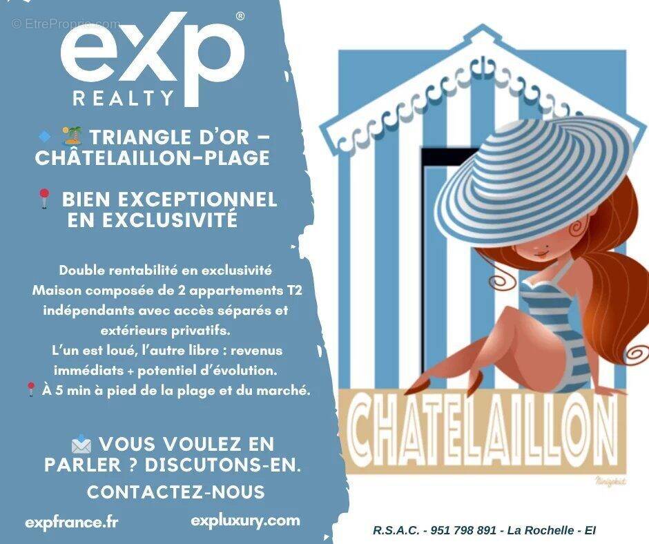 Maison à CHATELAILLON-PLAGE