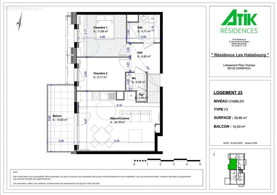 Appartement à CARSPACH
