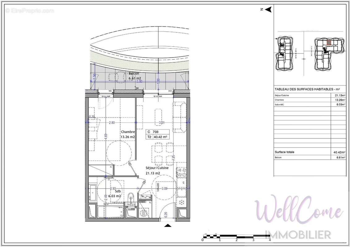 VEFA - Appartement T2 de 40m² côté Est (Box inclus) à Aix-Les-Bains ! - photo 4
