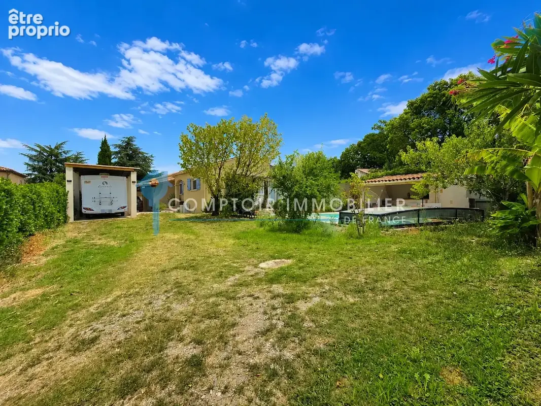 Dépt Hérault (34) - Aniane - À vendre - Maison T4 de 100m2, parcelle de 1000m2, piscine, garage - photo 7