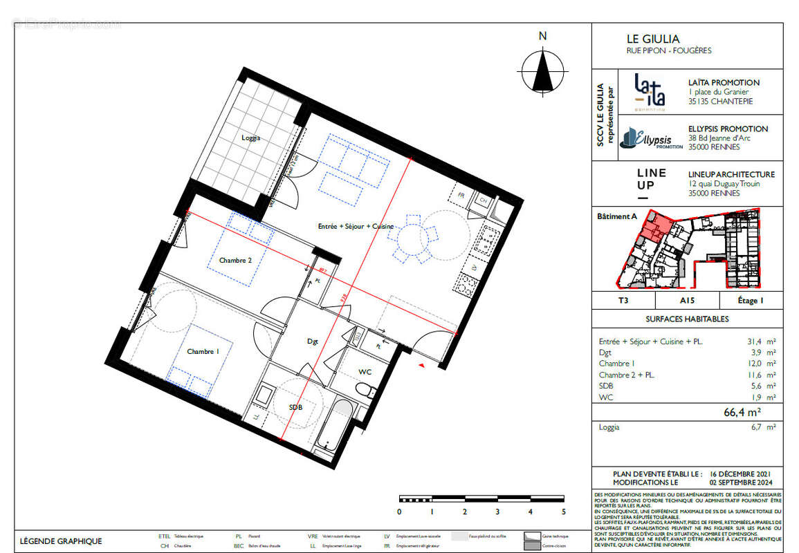 Appartement à FOUGERES