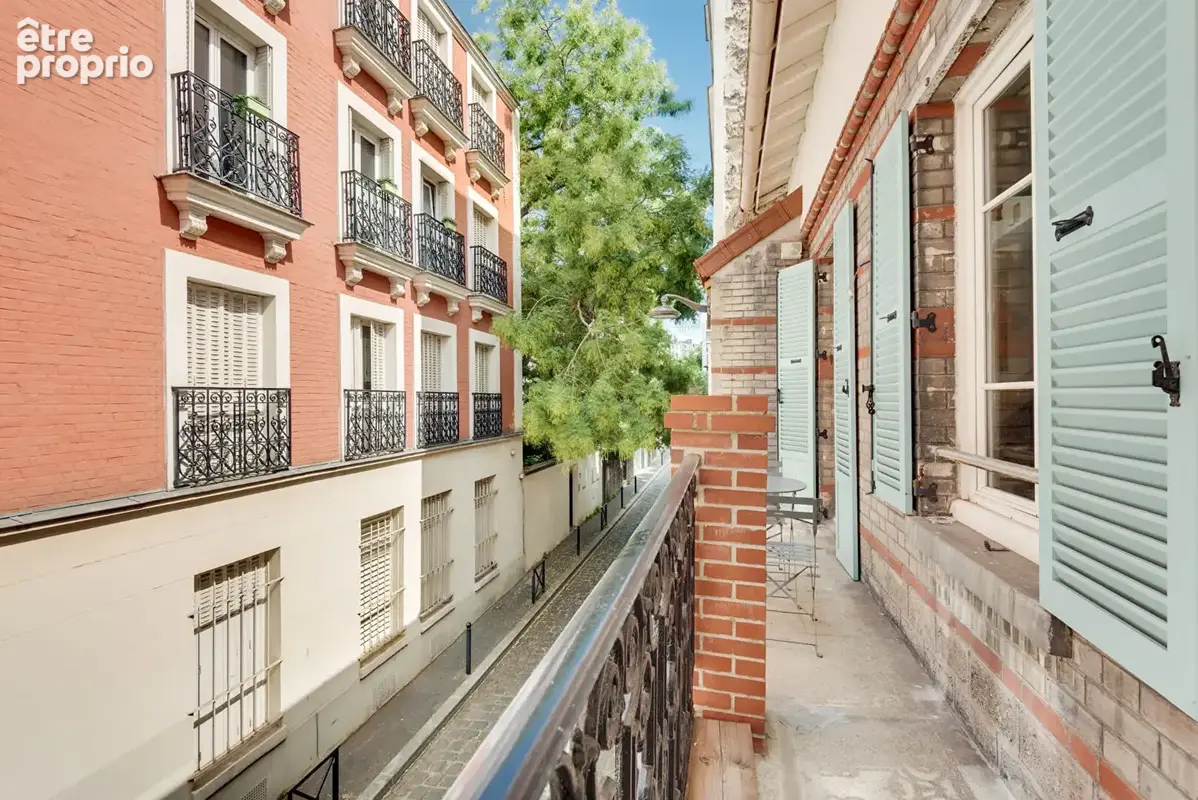 Paris 14e - Élégante maison de ville de 91 m² avec terrasse - photo 9