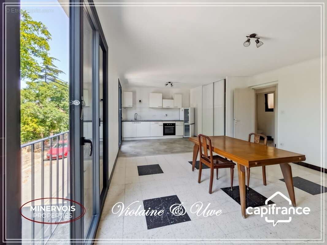 Maison en pierre rénovée avec grand garage, terrasse, cour et terrain – Siran (34210) - photo 4