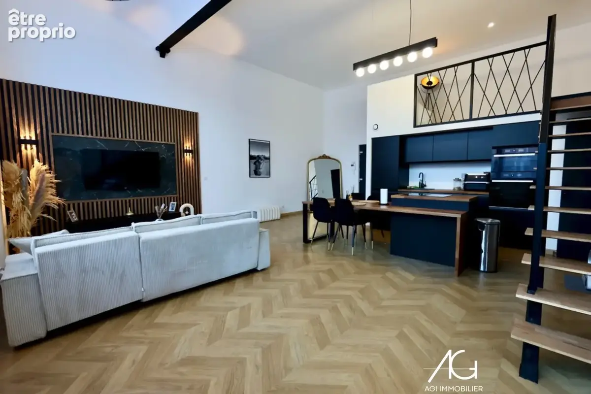 À vendre   superbe loft de 98 m2 avec terrasse, parking et possibilité 3 chambres   tourcoing - photo 10