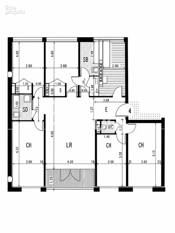 Rare sur le secteur : 6 pièces familial de 105 m² avec loggia - photo 14