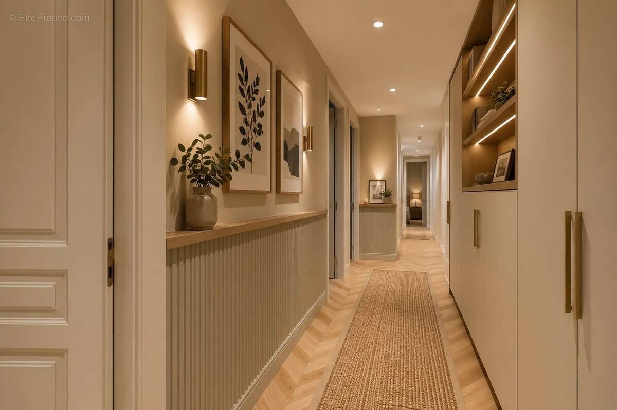 Paris 8e – Parc Monceau  Appartement familial + chambre service - photo 3