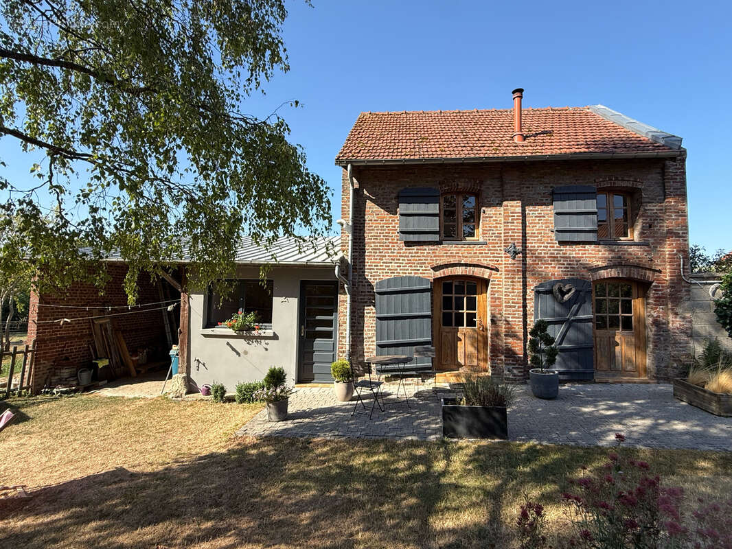 Berteaucourt les thennes - ensemble immobilier - maisons - garage - jardin - dependances - photo 12