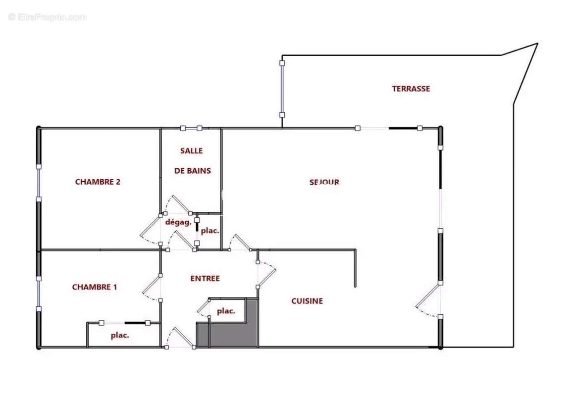 Appartement à VALLAURIS