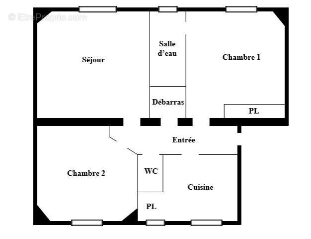 Appartement à PARIS-13E