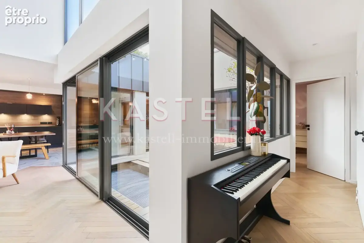 Rennes   Saint-Laurent  Maison contemporaine de plain-pied de 105 m2   3 chambres   Patio avec bassin chauffé - photo 4