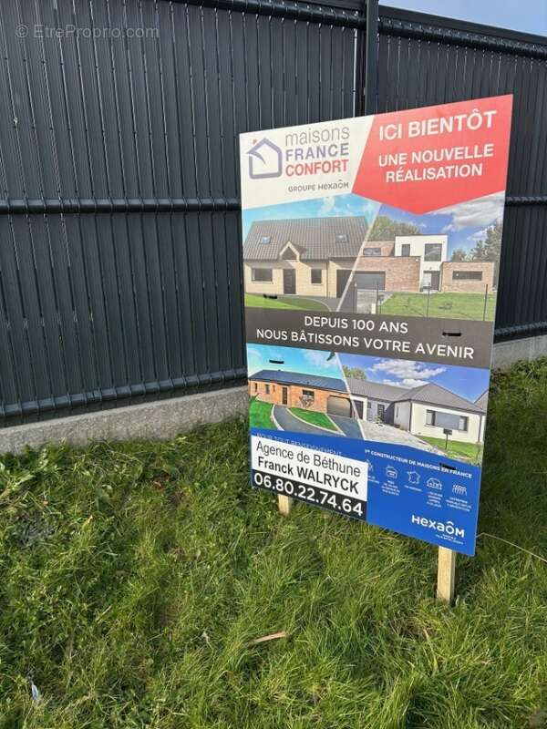 Terrain 424 m² à Calonne-Ricouart  - photo 2