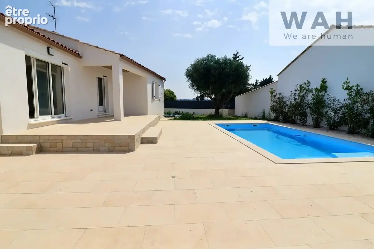 Villa plain pied - 6 pieces - le cailar 30740 - photo 3