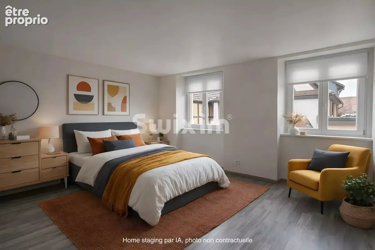 Appartement 72m2 avec beau potentiel d’aménagement- Bergheim - photo 6