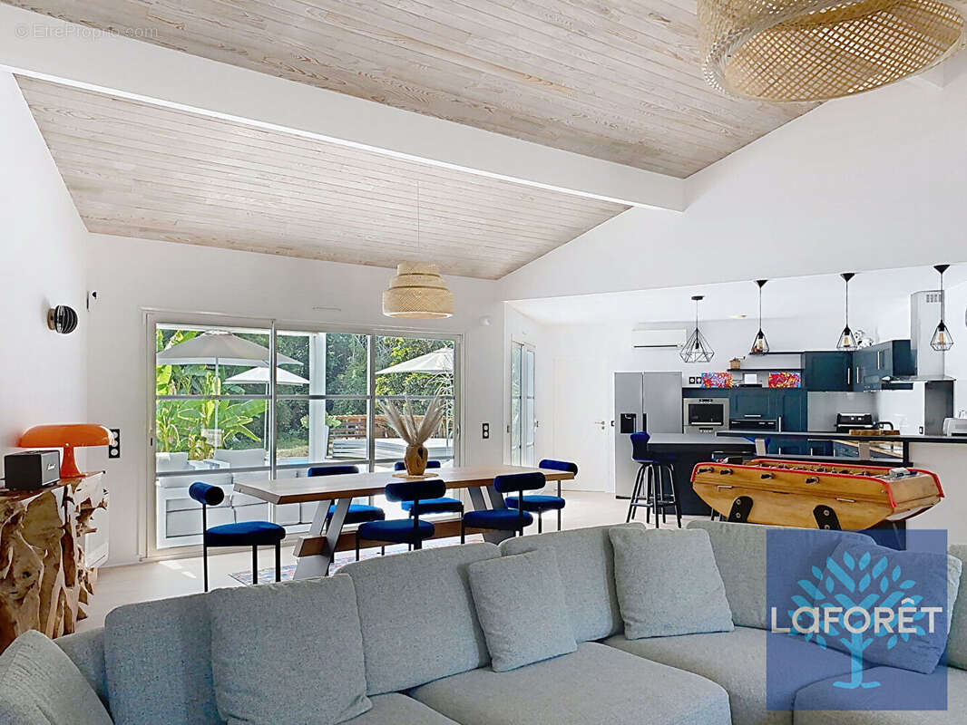 Maison contemporaine environ 195m² avec piscine au coeur de la nature -10 min de Dax - photo 3
