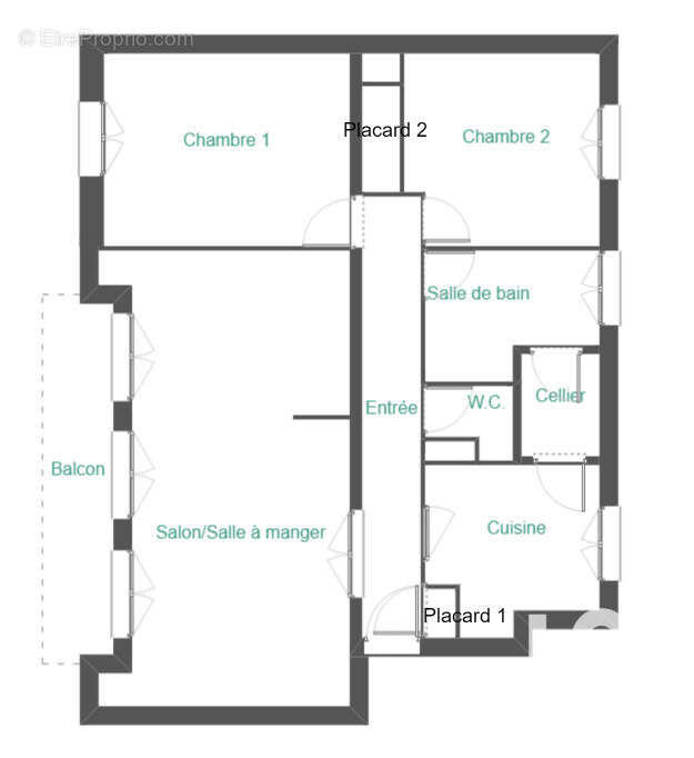 Photo 2 - Appartement à EVREUX