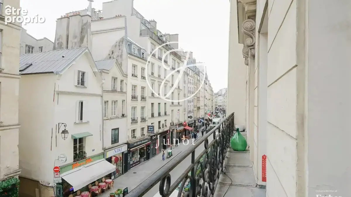 Paris 2e - SENTIER / REAUMUR - Appartement à vendre - 116,04m² Carrez et 118,16m² au sol -  2 Chambres - Balcon filant. - photo 6