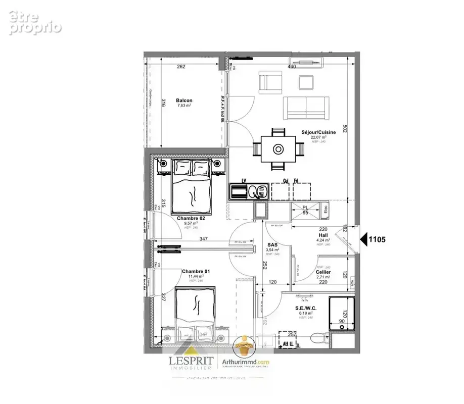 Vente Appartement Brive-la-gaillarde(19100) 229 000ï¿œ - photo 2