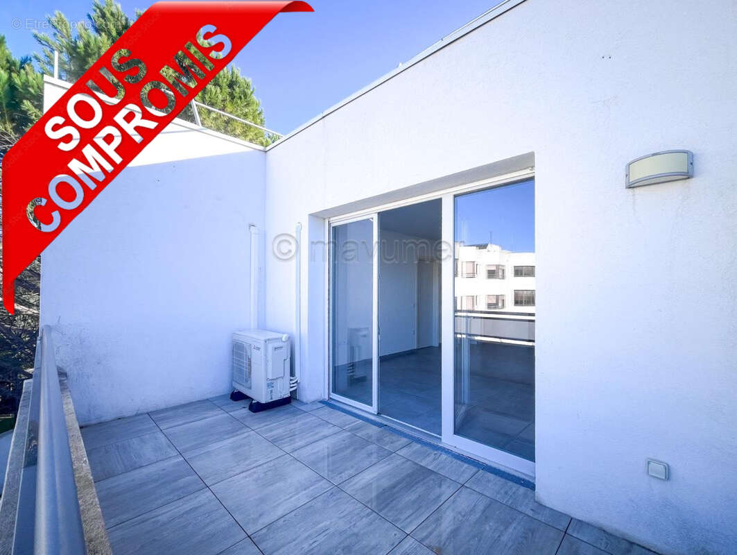 Appartement T3 - terrasse - box double - dernier étage -Les Camoins - 13011 Marseille n°6 - Appartement à MARSEILLE-11E