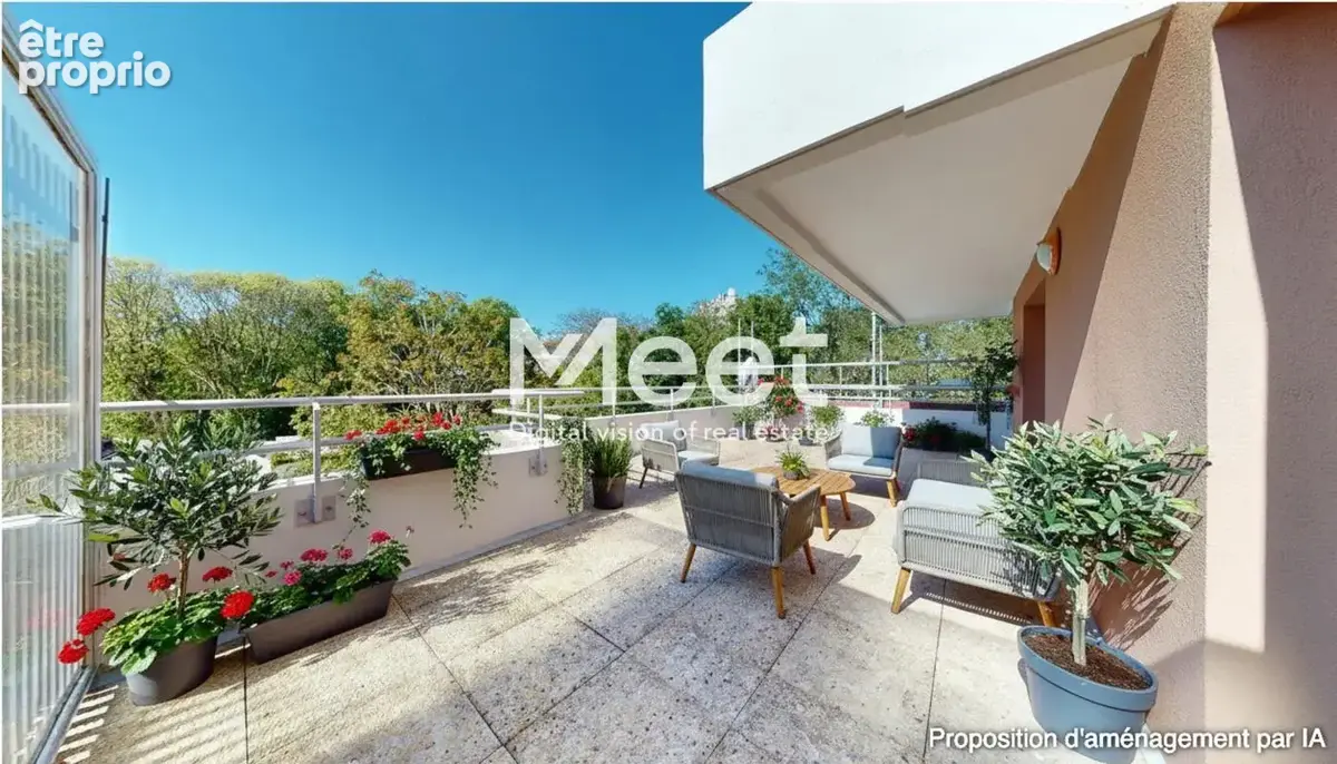 Appartement - immeuble recent - 5 pieces - coteaux-malassis - photo 6