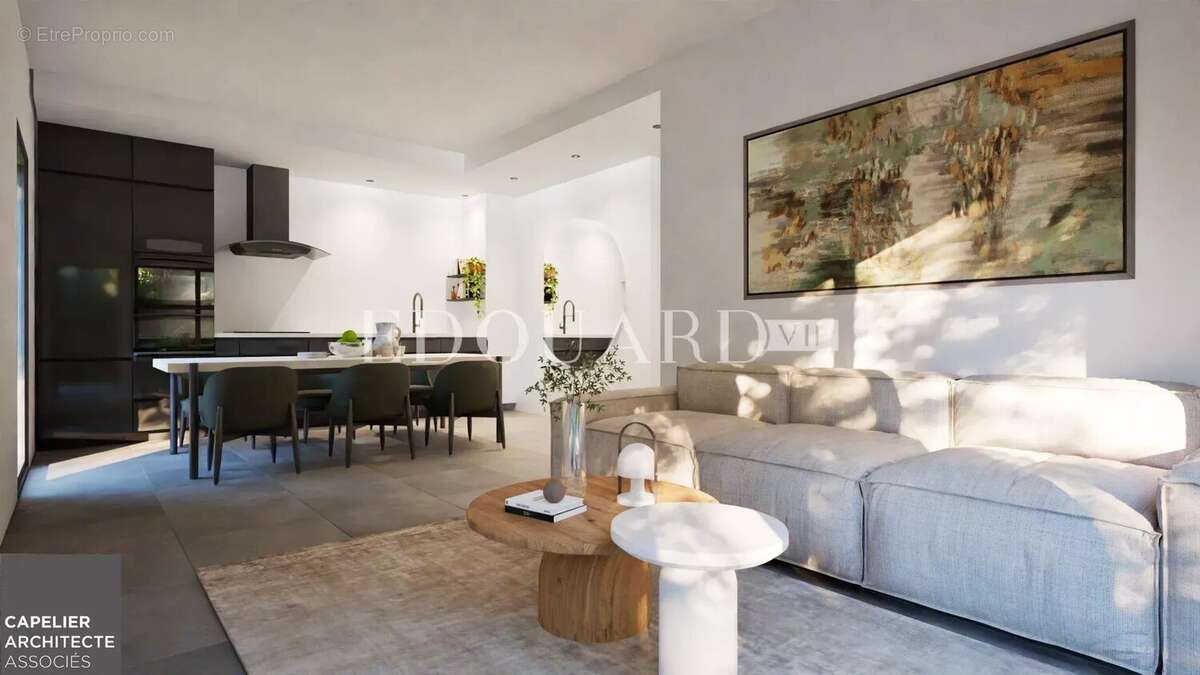 Sur la commune de La Turbie, à vendre lotissement de six villas neuves en cours de construction - photo 5