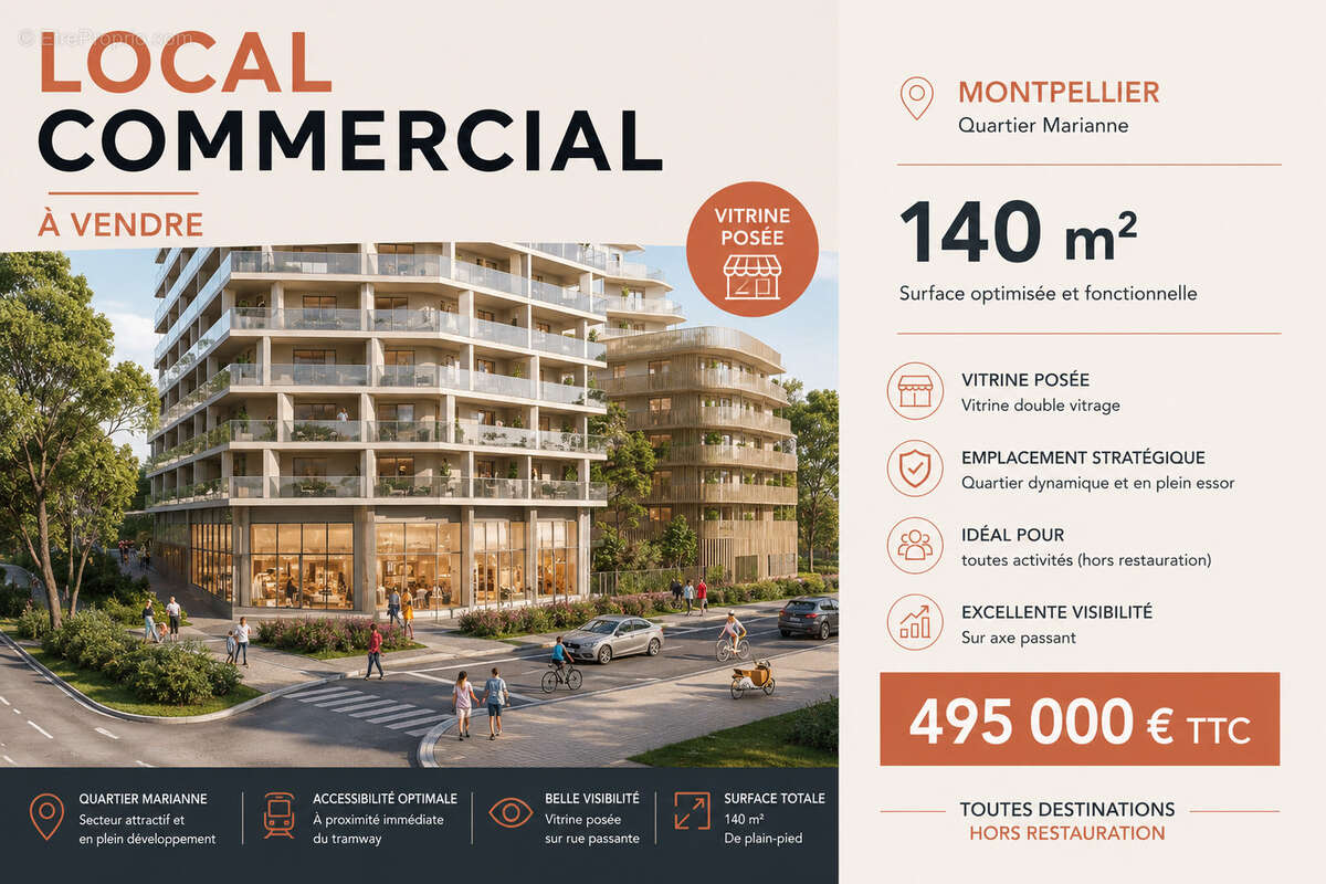 Commerce à MONTPELLIER