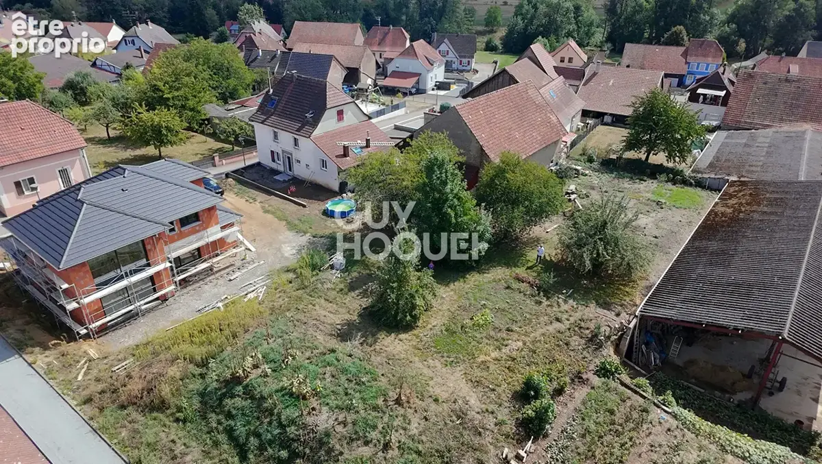 Terrain constructible 8,84 ares Burnhaupt-le-Haut  Rue de la Poste - photo 2