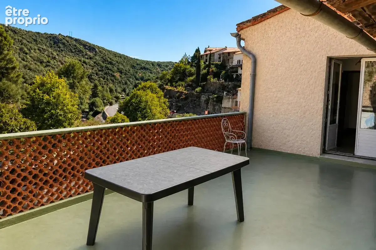 Maison de 5 pièces  à Lastours avec terrasse et jardinet.
Vue panoramique - photo 5