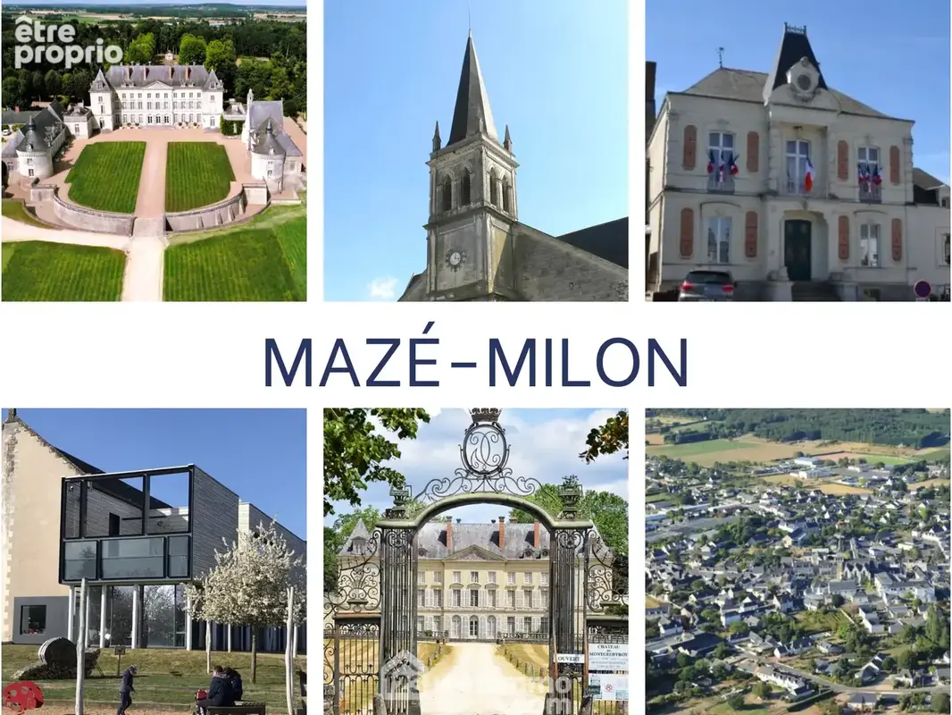 Située dans une commune dynamique entre Angers et Saumur