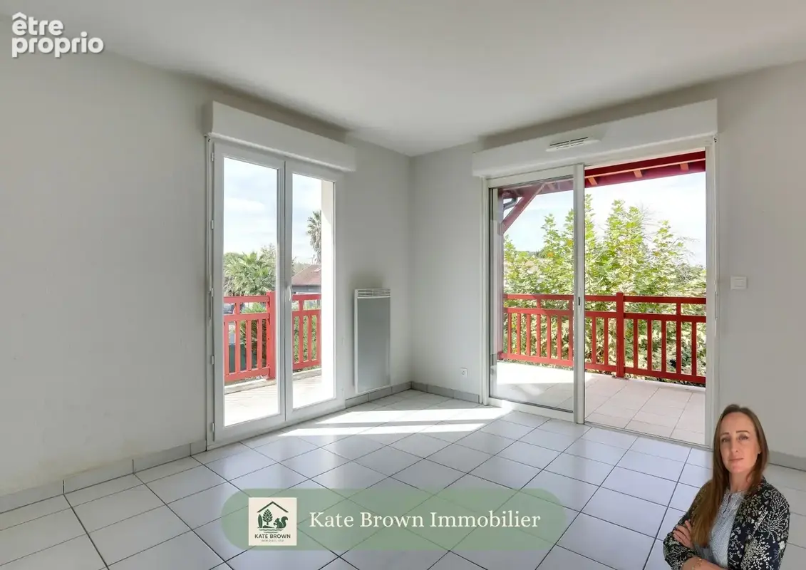 Charmant Appartement T2 lumineux de 51 m2 avec grand balcon + 2 stationnements privatifs - photo 3