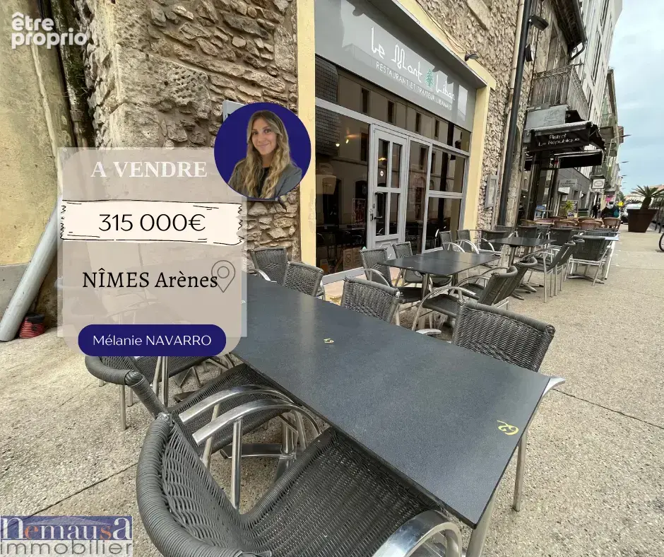 Nîmes centre- vente fonds de commerce restaurant 85m2 - photo 2