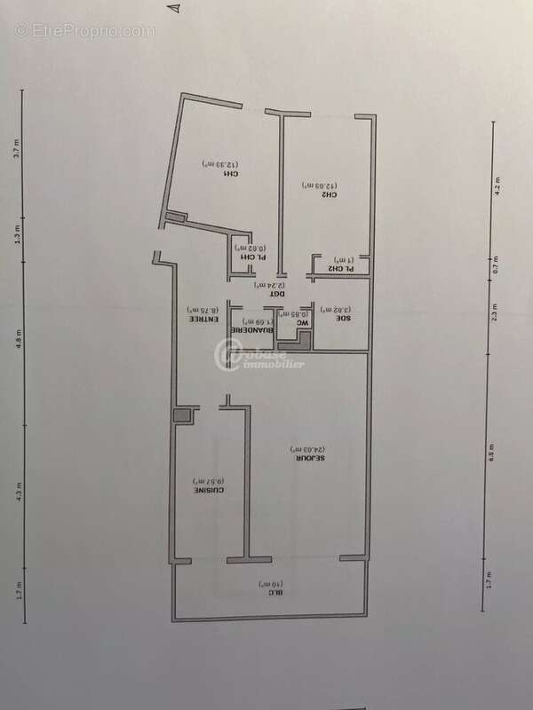 Appartement à MARSEILLE-1E