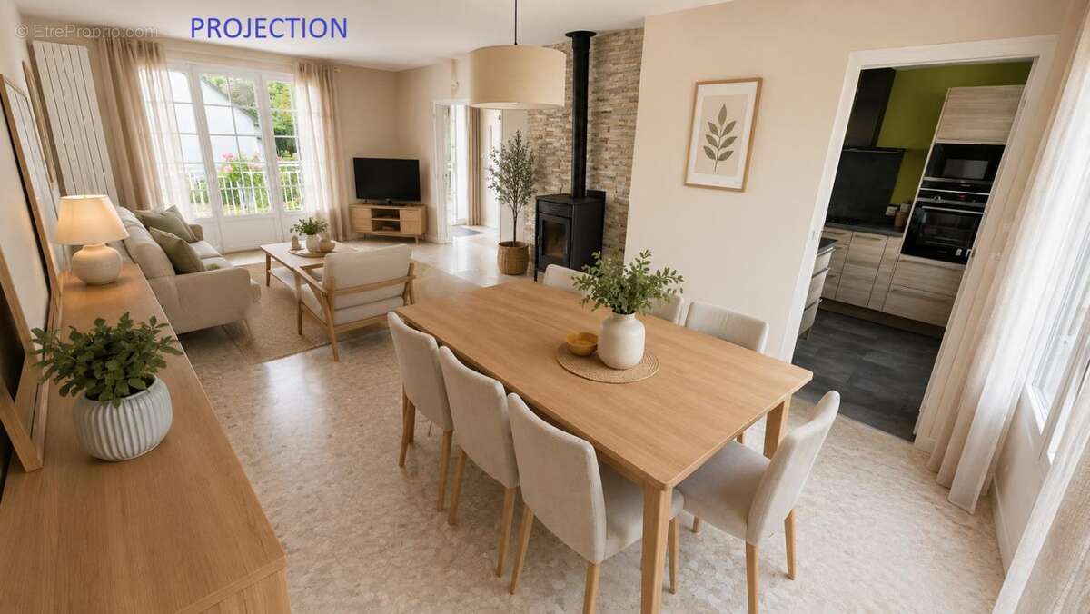Houdan / Maison de plain-pied au calme avec commodités à pied / 3 chambres - photo 7