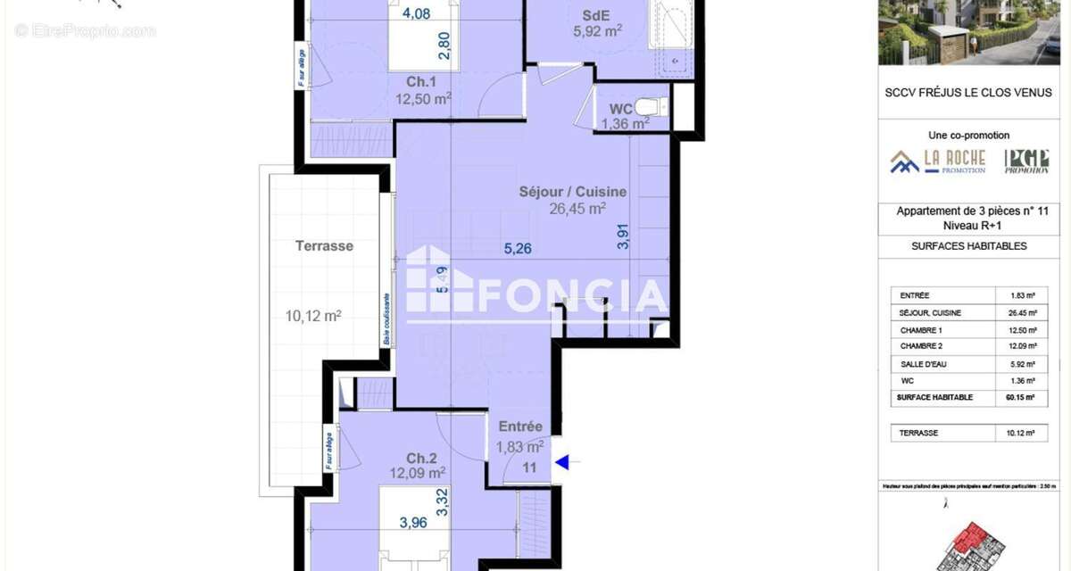 Appartement à FREJUS