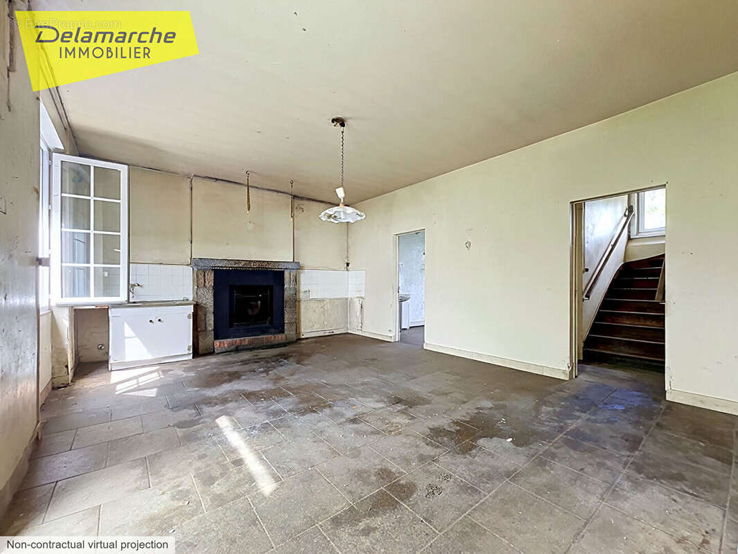 Grande maison en pierres à rénover avec dépendances à JUILLEY (50220) - photo 3