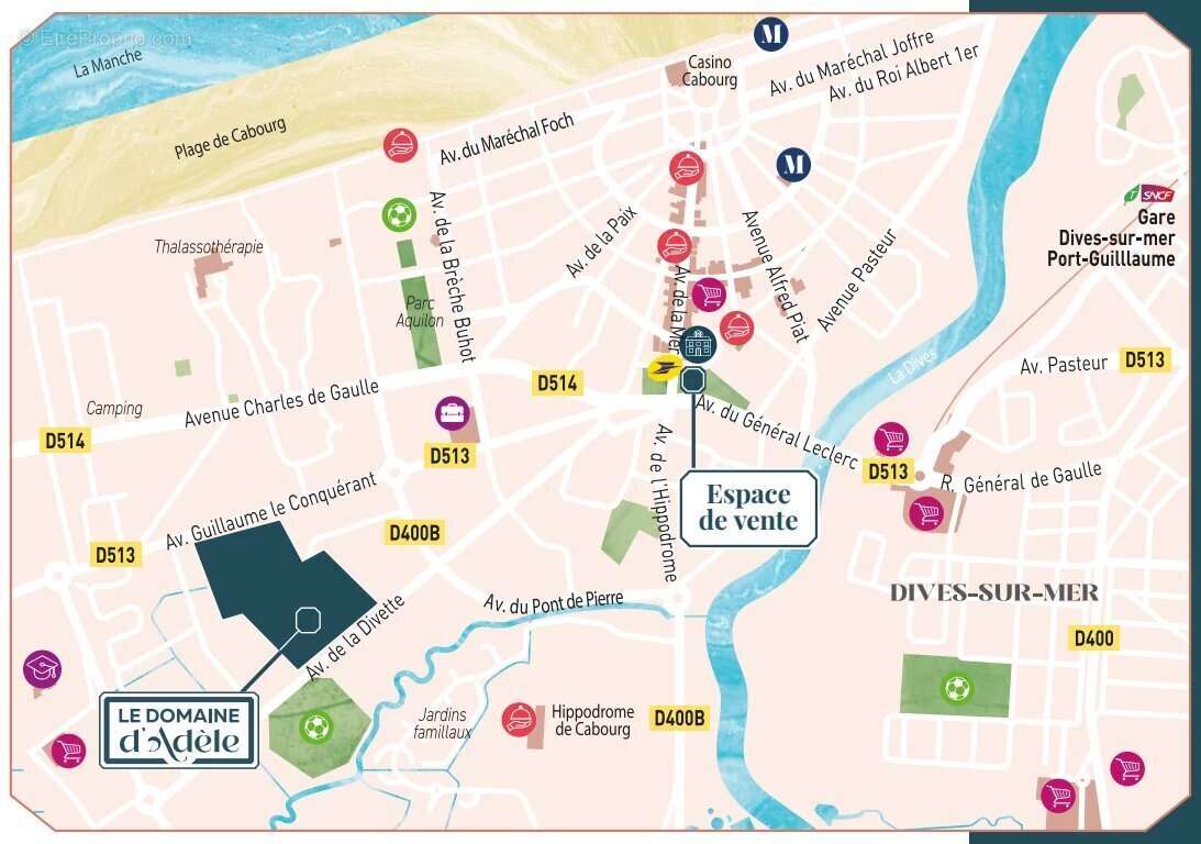 Appartement à CABOURG