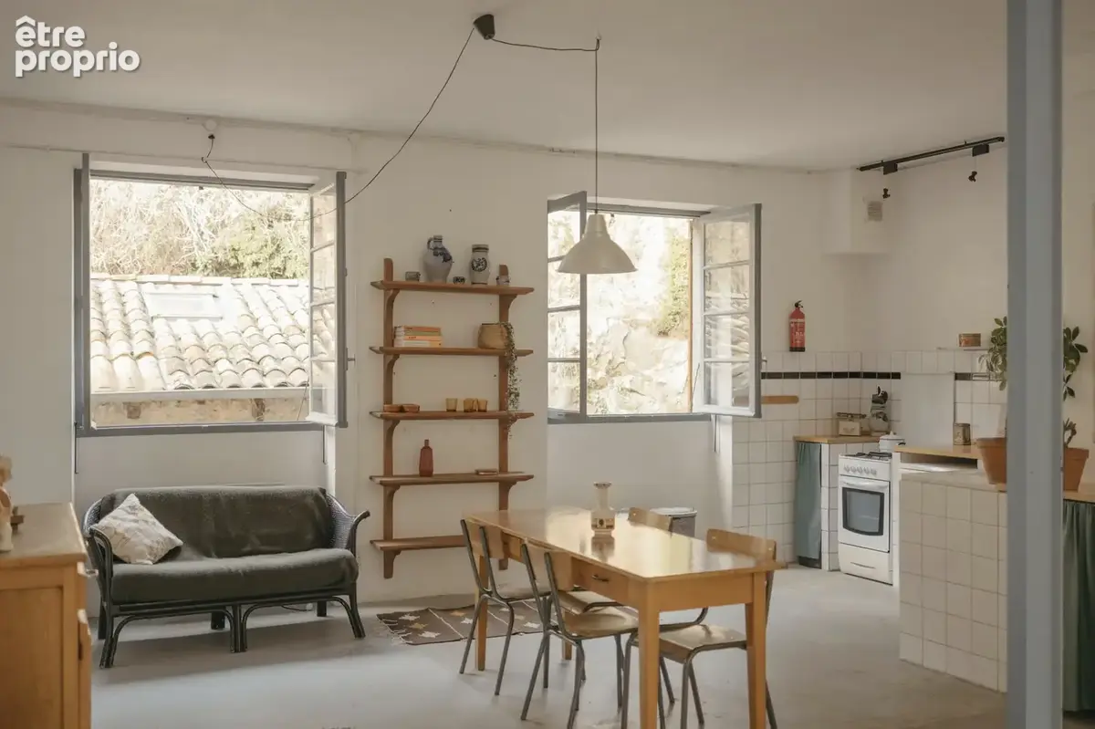 Ardèche - Ancien moulinage en pierres dans la vallée de l'Auzène - 6 logements - une grande salle 232m² - dépendance - piscine - - photo 11