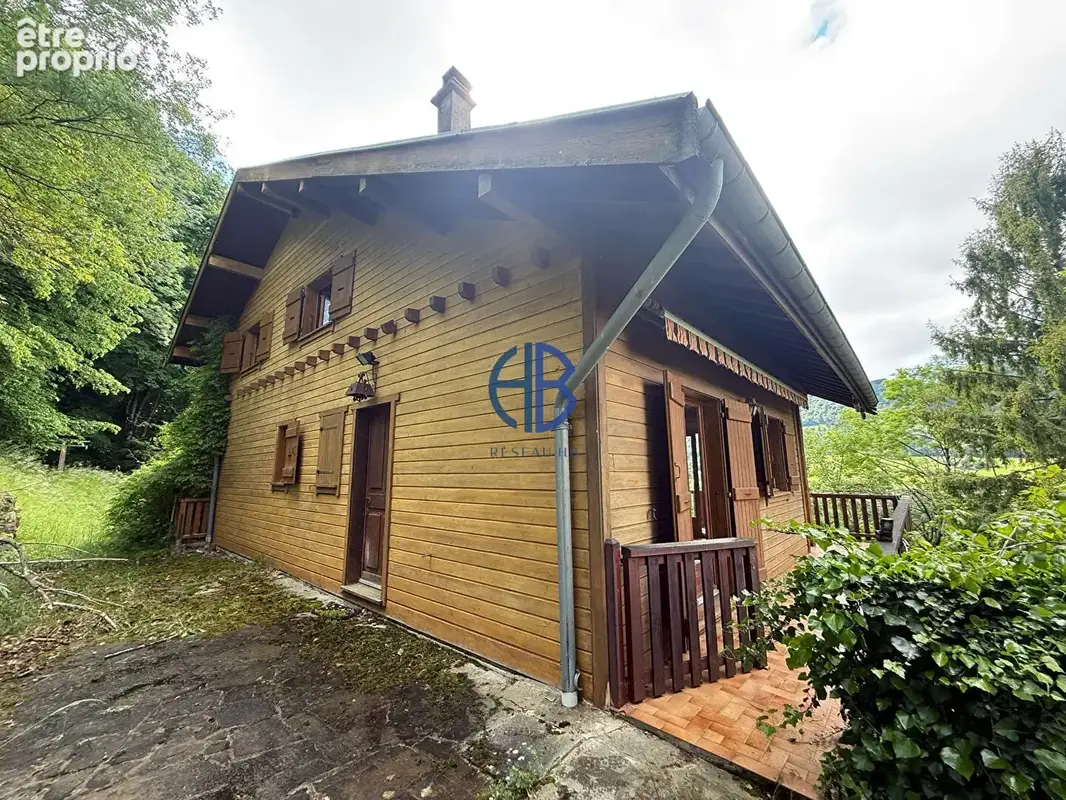 Chalet  de 113 m2 + sous-sol sur 7500m2 de terrain. - photo 2