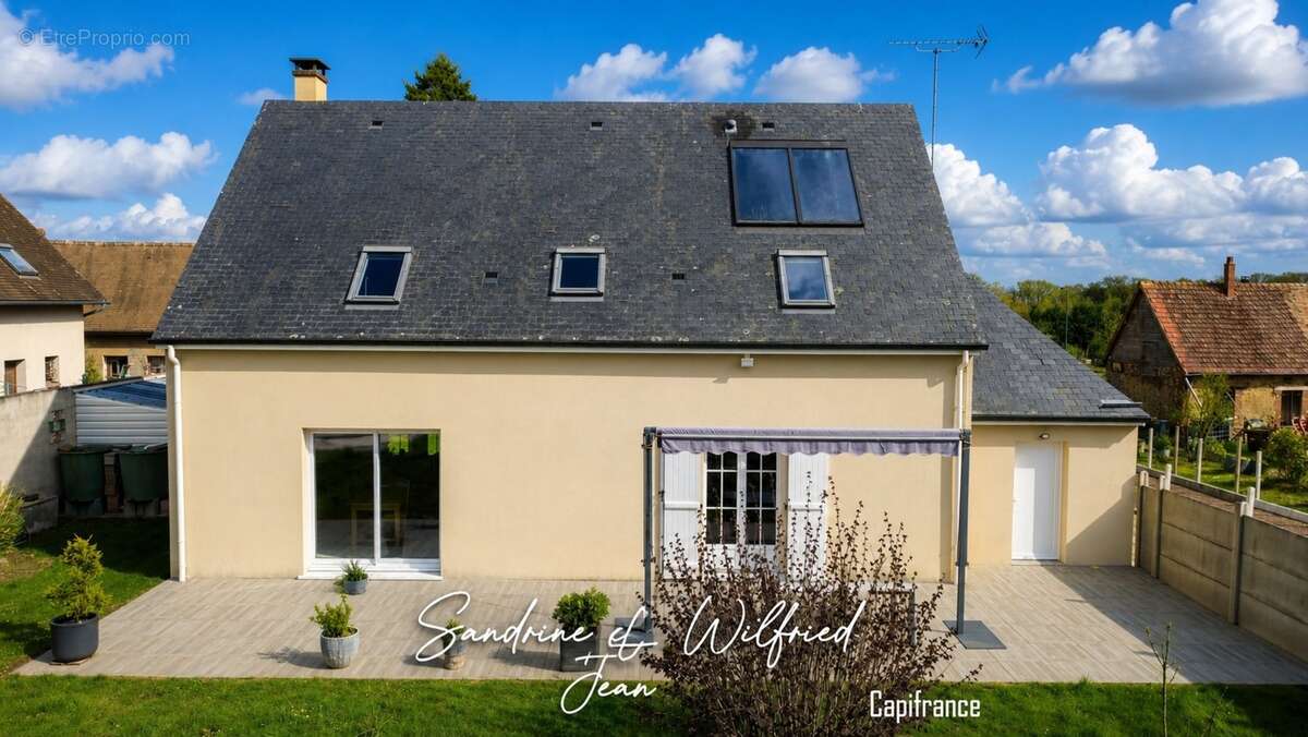 LES TROIS LACS (27) - Maison individuelle - 4 chambres + bureau - vie de plain-pied - terrain de 1200 m² - photo 2