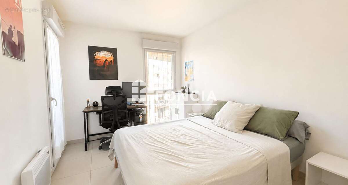 Antibes combes 2 pieces recent en etage garage - photo 4