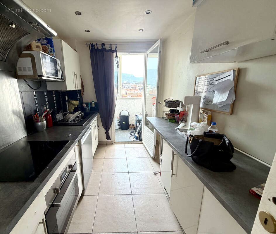 Toulon - bon rencontre - appartement 4 pieces - 2 chambres - dernier etage - terrasse - photo 3