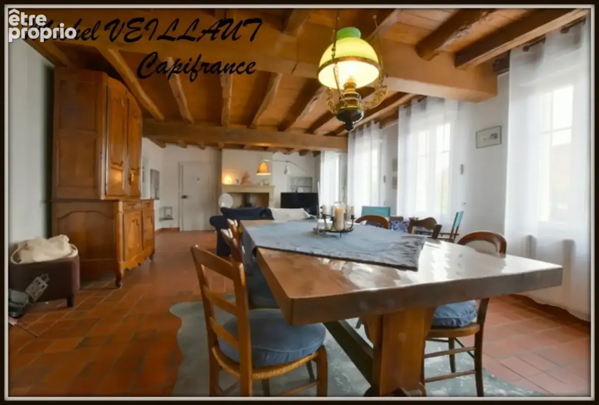 Maison à vendre 8 pièces NEUILLY LE REAL (03), plain-pied, 4 chambres, garage, grange, terrain 2803 m² - photo 14