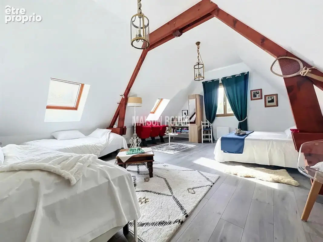 Maison en pierre rénovée avec piscine chauffée sur 3 200 m² de terrain à Val Couesnon - photo 21