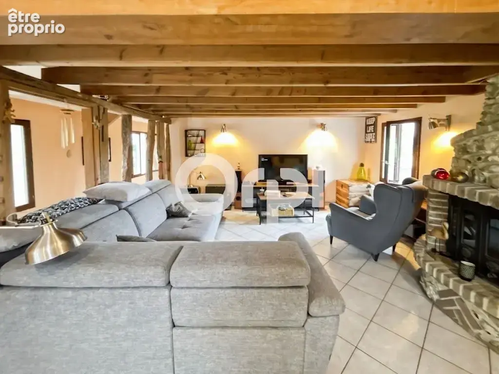 Corps de ferme de charme & clarté de 140 m² — Parc de 4 700 m² avec verger, grange & atelier à Menneville - photo 10