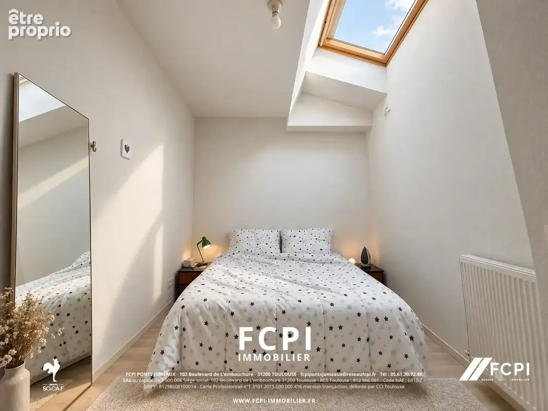 Appartement duplex trois pièces 53 m2 - EYSINES - photo 7