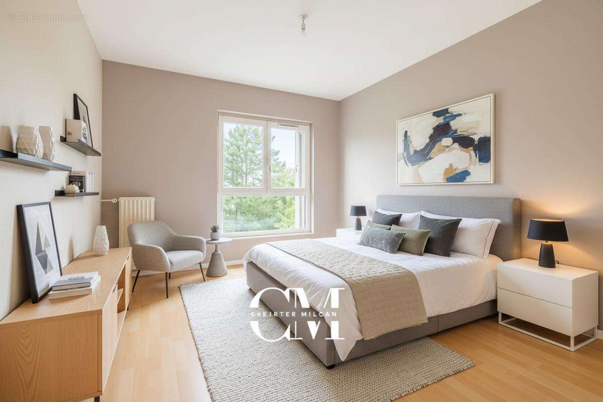 Appartement Le Bouscat centre  4 pièces 86 m2 parking et balcon - photo 10